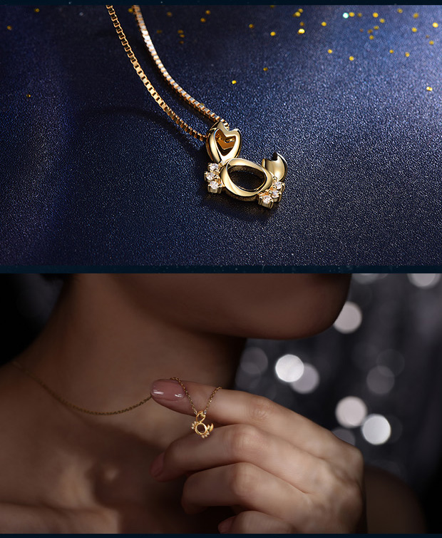 伟德国际解析18K金钻石吊坠的搭配技巧